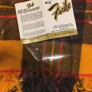 Faribault Glengary Poncho Robe